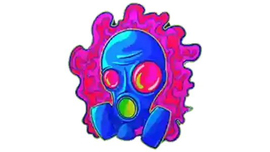 STICKER | GAS MASK